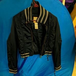 Women's VINTAGE Y2K BABY PHAT BOMBER JACKET .